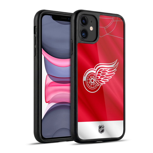 NHL Detroit Red Wings Jersey Gel Armour Case For Apple iPhone 11