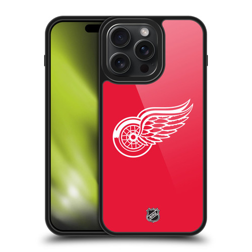 NHL Detroit Red Wings Plain Gel Armour Case For Apple iPhone 15 Pro Max NHL Detroit Red Wings Plain Gel Armour Case For Apple iPhone 15 Pro Max