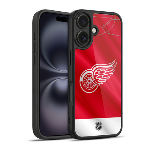 NHL Detroit Red Wings Jersey Gel Armour Case For Apple iPhone 16