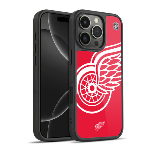 NHL Detroit Red Wings Oversized Gel Armour Case For Apple iPhone 16 Pro