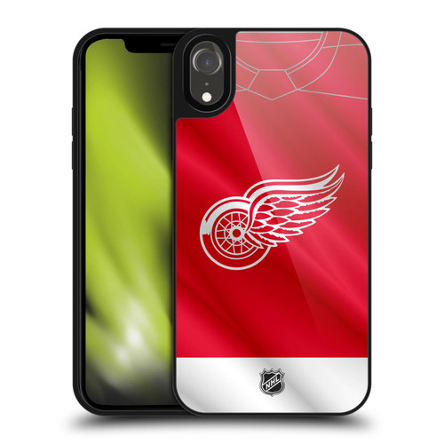 NHL Detroit Red Wings Jersey Gel Armour Case For Apple iPhone XR