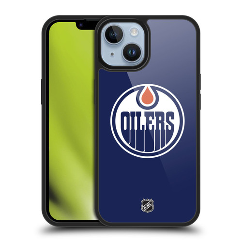 NHL Edmonton Oilers Plain Gel Armour Case For Apple iPhone 14