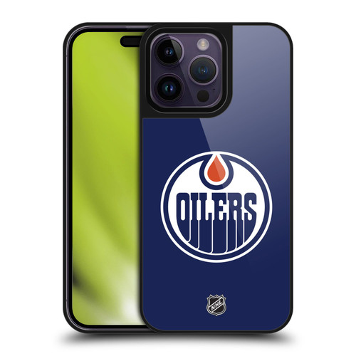 NHL Edmonton Oilers Plain Gel Armour Case For Apple iPhone 14 Pro Max