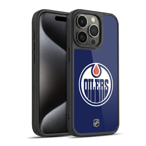 NHL Edmonton Oilers Plain Gel Armour Case For Apple iPhone 15 Pro