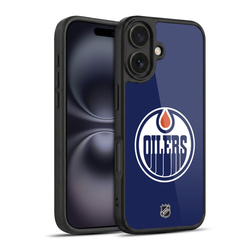NHL Edmonton Oilers Plain Gel Armour Case For Apple iPhone 16