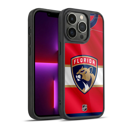 NHL Florida Panthers Jersey Gel Armour Case For Apple iPhone 13 Pro