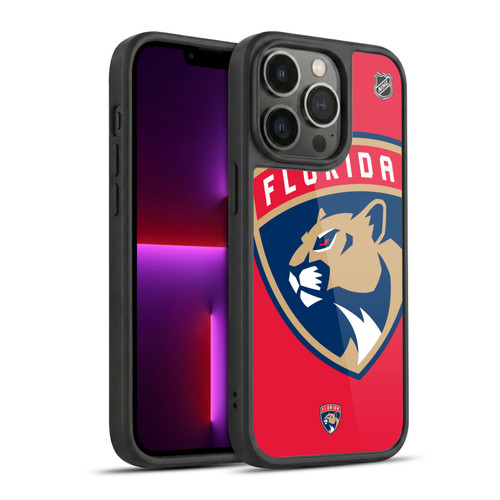 NHL Florida Panthers Oversized Gel Armour Case For Apple iPhone 13 Pro