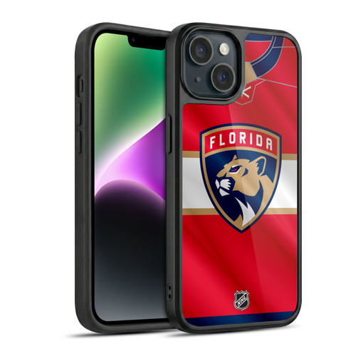 NHL Florida Panthers Jersey Gel Armour Case For Apple iPhone 14