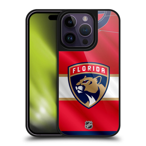 NHL Florida Panthers Jersey Gel Armour Case For Apple iPhone 14 Pro