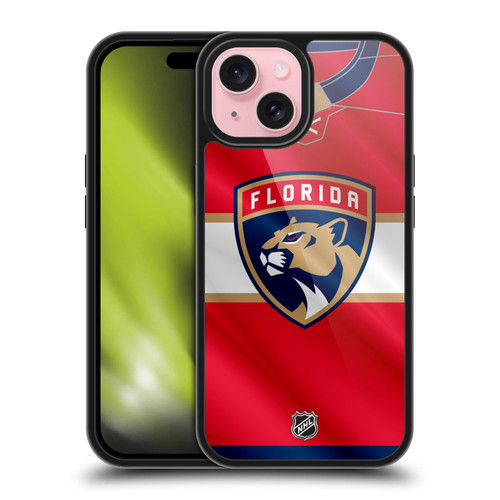 NHL Florida Panthers Jersey Gel Armour Case For Apple iPhone 15