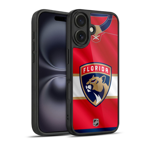 NHL Florida Panthers Jersey Gel Armour Case For Apple iPhone 16