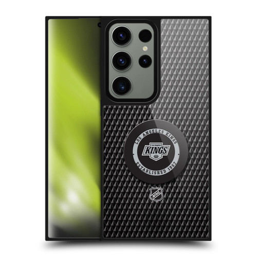 NHL Los Angeles Kings Puck Texture Gel Armour Case For Samsung Galaxy S24 Ultra 5G