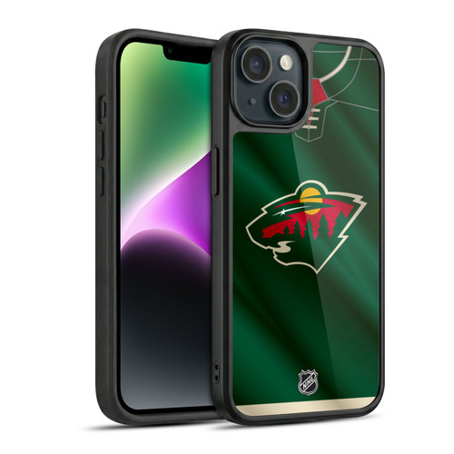 NHL Minnesota Wild Jersey Gel Armour Case For Apple iPhone 14