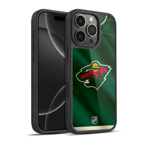 NHL Minnesota Wild Jersey Gel Armour Case For Apple iPhone 16 Pro