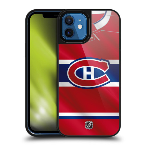 NHL Montreal Canadiens Jersey Gel Armour Case For Apple iPhone 12 / iPhone 12 Pro