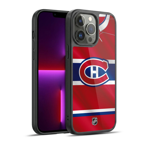 NHL Montreal Canadiens Jersey Gel Armour Case For Apple iPhone 13 Pro Max