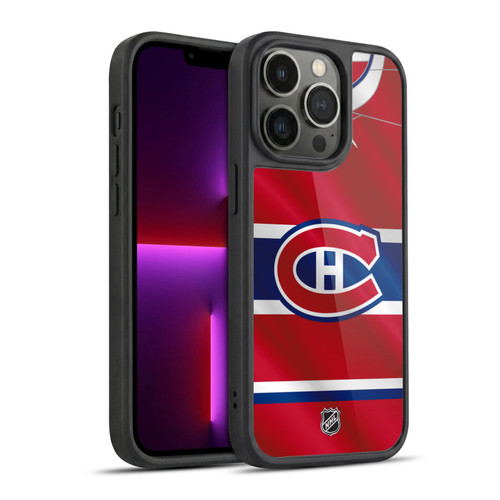 NHL Montreal Canadiens Jersey Gel Armour Case For Apple iPhone 13 Pro