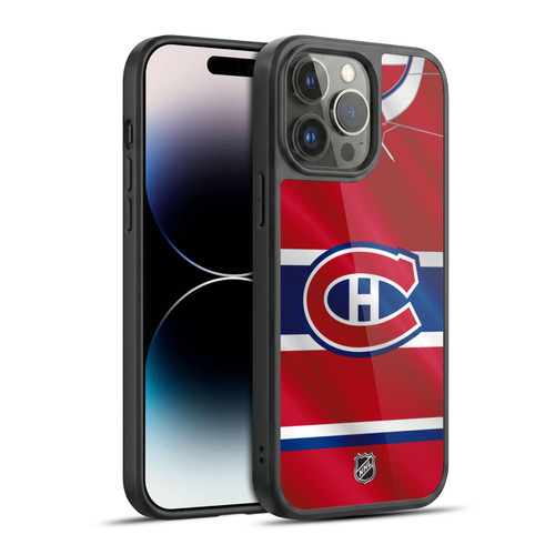 NHL Montreal Canadiens Jersey Gel Armour Case For Apple iPhone 14 Pro Max