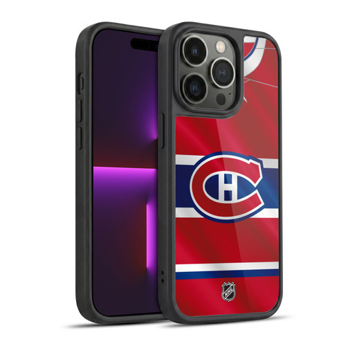 NHL Montreal Canadiens Jersey Gel Armour Case For Apple iPhone 14 Pro