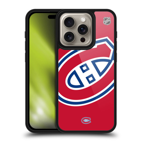 NHL Montreal Canadiens Oversized Gel Armour Case For Apple iPhone 16 Pro