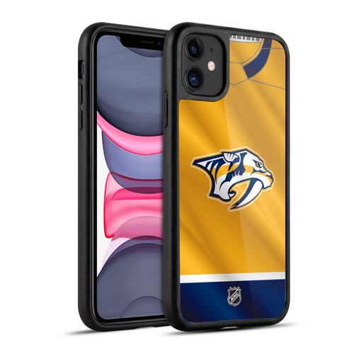 NHL Nashville Predators Jersey Gel Armour Case For Apple iPhone 11