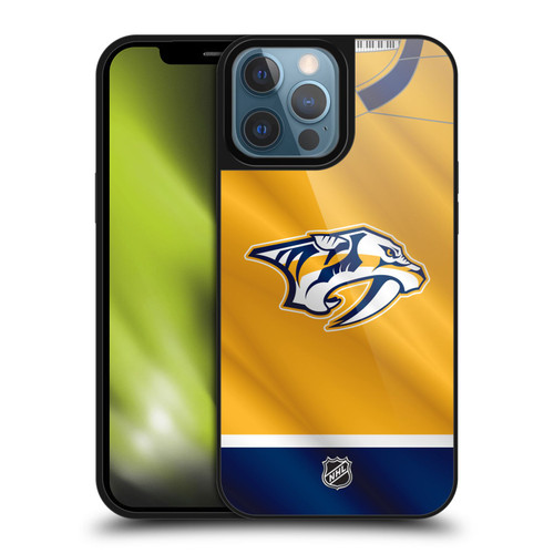 NHL Nashville Predators Jersey Gel Armour Case For Apple iPhone 13 Pro Max NHL Nashville Predators Jersey Gel Armour Case For Apple iPhone 13 Pro Max