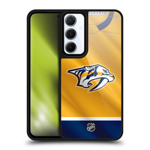 NHL Nashville Predators Jersey Gel Armour Case For Samsung Galaxy A55 5G