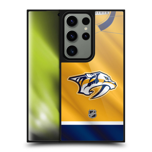 NHL Nashville Predators Jersey Gel Armour Case For Samsung Galaxy S24 Ultra 5G