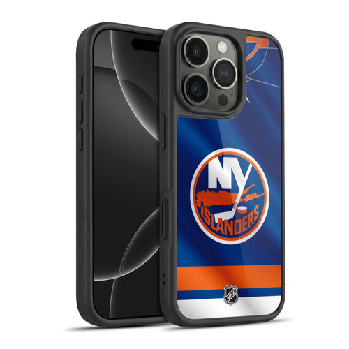 NHL New York Islanders Jersey Gel Armour Case For Apple iPhone 16 Pro