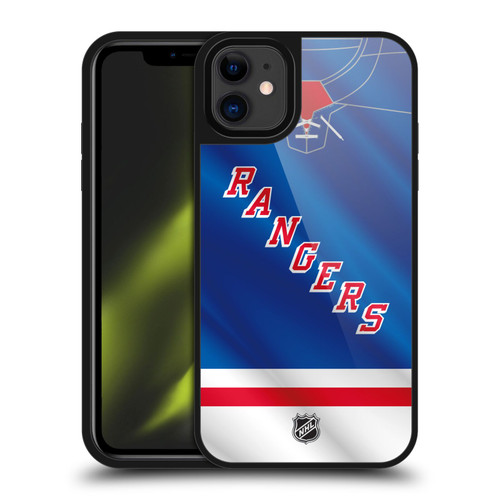 NHL New York Rangers Jersey Gel Armour Case For Apple iPhone 11