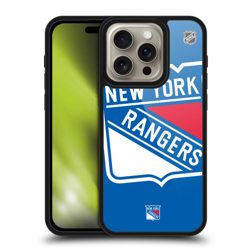 NHL New York Rangers Oversized Gel Armour Case For Apple iPhone 16 Pro