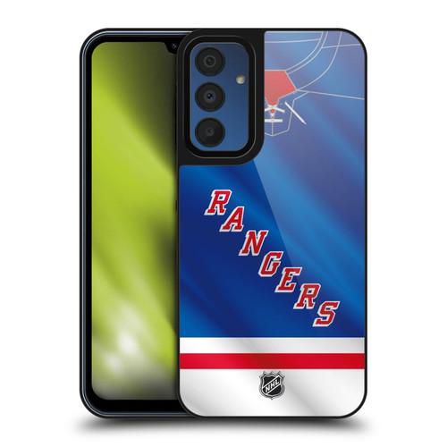NHL New York Rangers Jersey Gel Armour Case For Samsung Galaxy A15