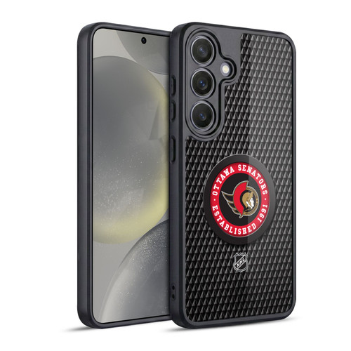 NHL Ottawa Senators Puck Texture Gel Armour Case For Samsung Galaxy S24 5G