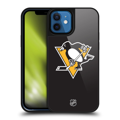 NHL Pittsburgh Penguins Plain Gel Armour Case For Apple iPhone 12 / iPhone 12 Pro