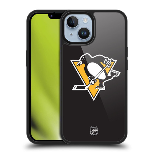 NHL Pittsburgh Penguins Plain Gel Armour Case For Apple iPhone 14 NHL Pittsburgh Penguins Plain Gel Armour Case For Apple iPhone 14