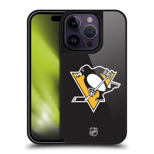 NHL Pittsburgh Penguins Plain Gel Armour Case For Apple iPhone 14 Pro