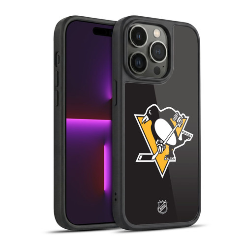 NHL Pittsburgh Penguins Plain Gel Armour Case For Apple iPhone 14 Pro