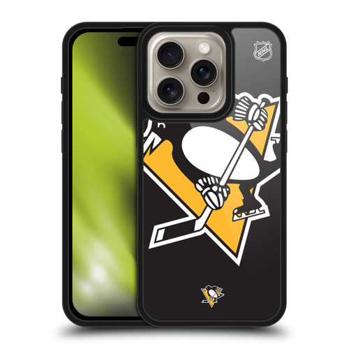 NHL Pittsburgh Penguins Oversized Gel Armour Case For Apple iPhone 16 Pro NHL Pittsburgh Penguins Oversized Gel Armour Case For Apple iPhone 16 Pro