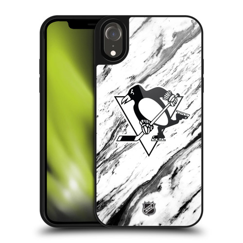 NHL Pittsburgh Penguins Marble Gel Armour Case For Apple iPhone XR