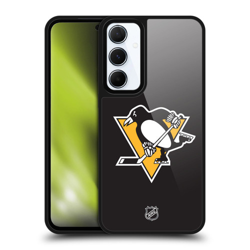 NHL Pittsburgh Penguins Plain Gel Armour Case For Samsung Galaxy A55 5G