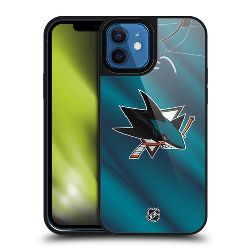 NHL San Jose Sharks Jersey Gel Armour Case For Apple iPhone 12 / iPhone 12 Pro