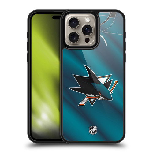 NHL San Jose Sharks Jersey Gel Armour Case For Apple iPhone 16 Pro Max