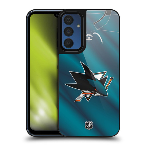 NHL San Jose Sharks Jersey Gel Armour Case For Samsung Galaxy A15