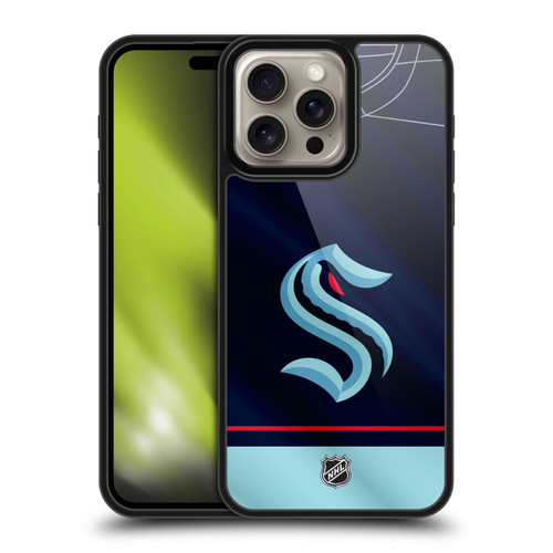 NHL Seattle Kraken Jersey Gel Armour Case For Apple iPhone 16 Pro Max NHL Seattle Kraken Jersey Gel Armour Case For Apple iPhone 16 Pro Max