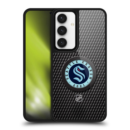NHL Seattle Kraken Puck Texture Gel Armour Case For Samsung Galaxy S24 5G
