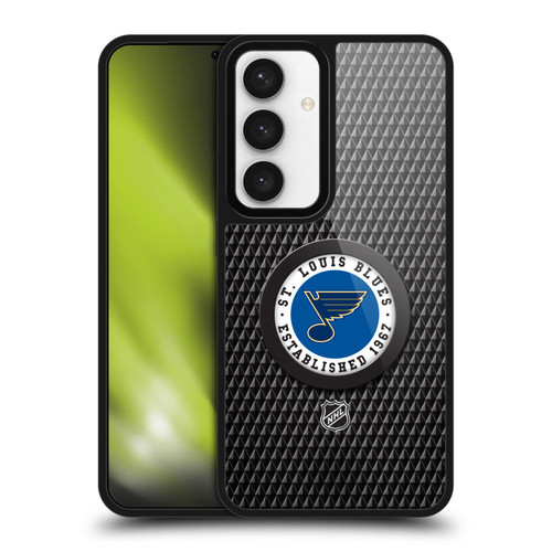NHL St Louis Blues Puck Texture Gel Armour Case For Samsung Galaxy S24 5G NHL St Louis Blues Puck Texture Gel Armour Case For Samsung Galaxy S24 5G