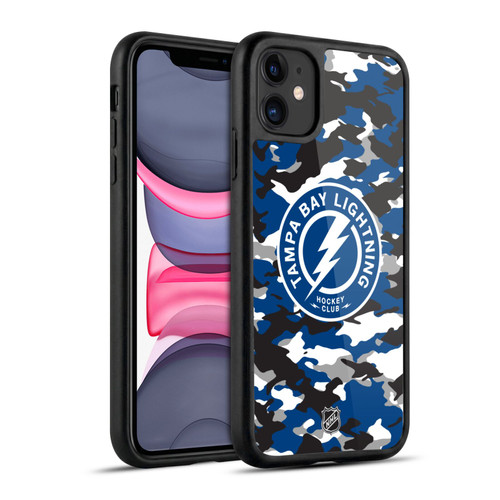 NHL Tampa Bay Lightning Camouflage Gel Armour Case For Apple iPhone 11