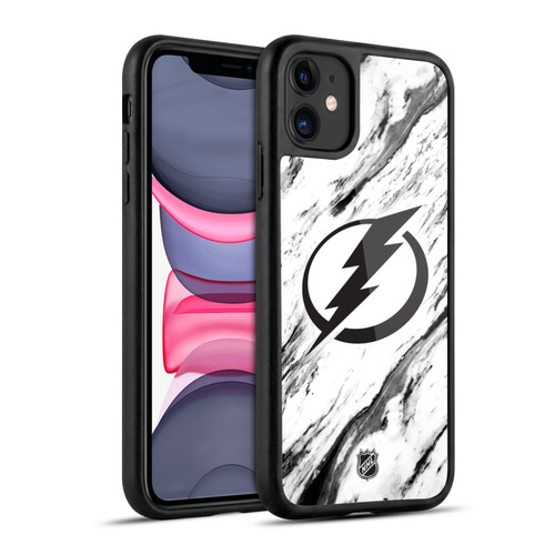 NHL Tampa Bay Lightning Marble Gel Armour Case For Apple iPhone 11