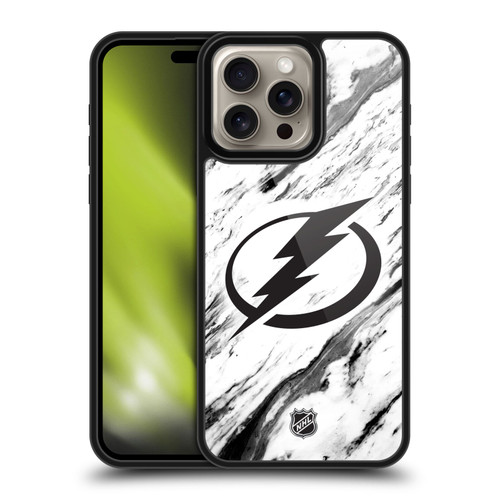 NHL Tampa Bay Lightning Marble Gel Armour Case For Apple iPhone 16 Pro Max NHL Tampa Bay Lightning Marble Gel Armour Case For Apple iPhone 16 Pro Max