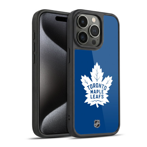 NHL Toronto Maple Leafs Plain Gel Armour Case For Apple iPhone 15 Pro